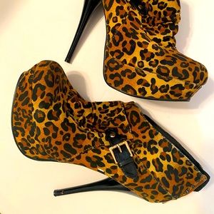 Leopard Print Heels